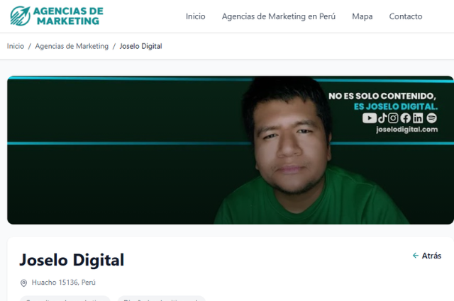 Revenue.pe destaca a Joselo Digital como agencia de marketing digital en Huacho